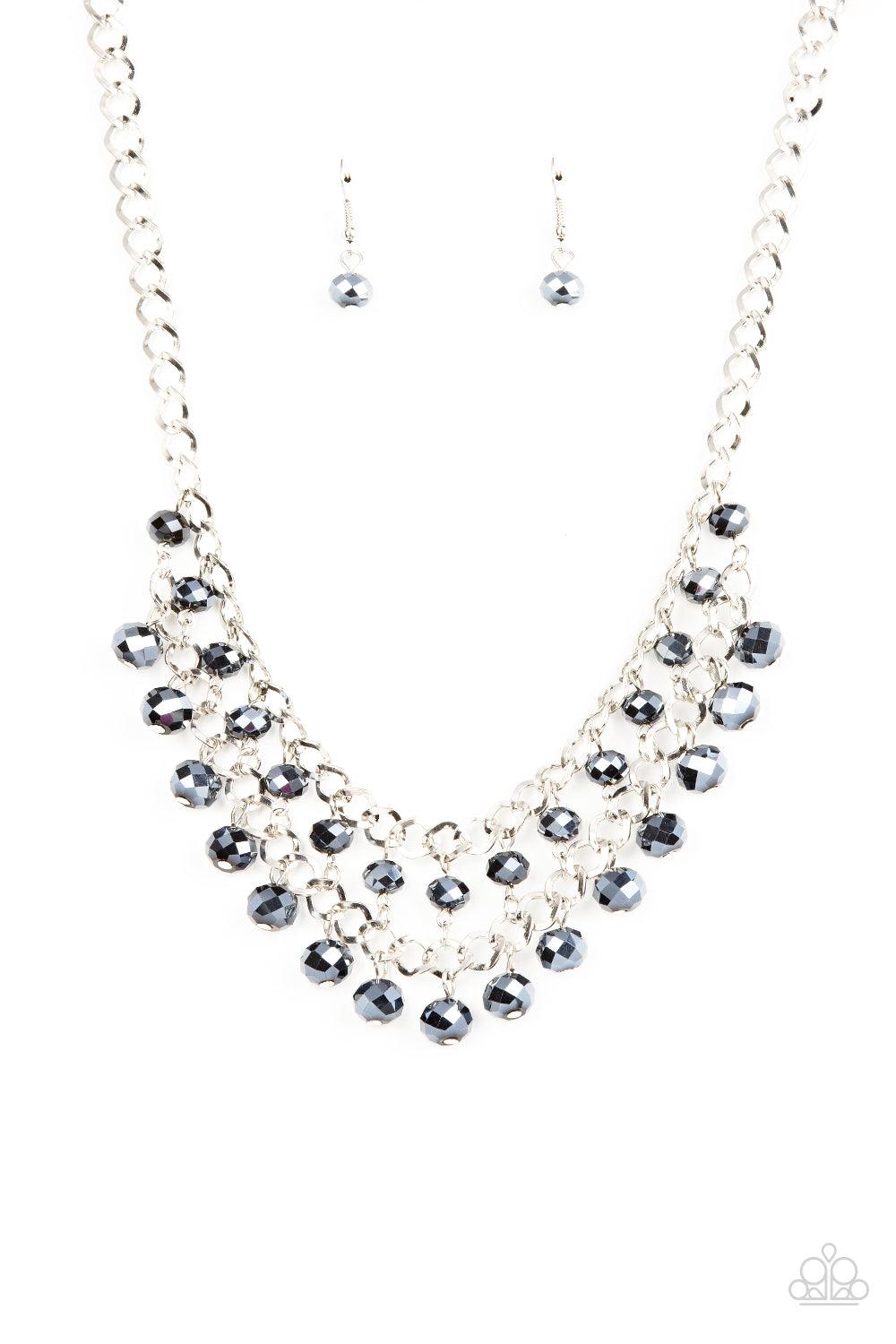 Urban Palace Blue Necklace - Jewelry by Bretta