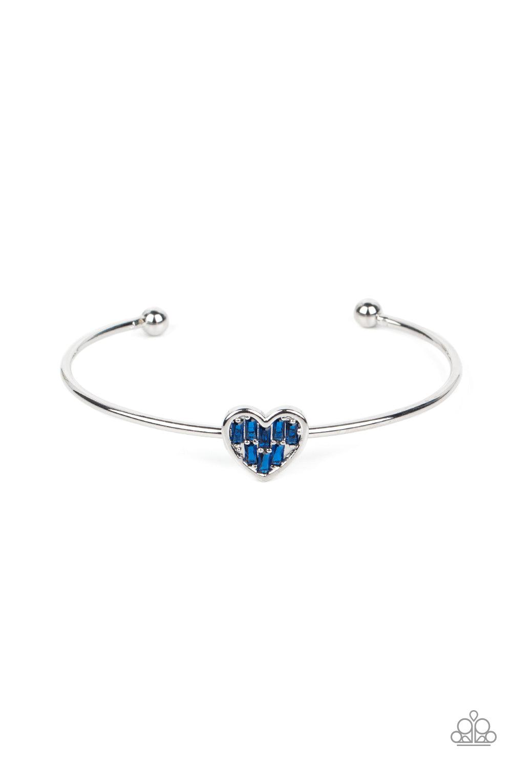 Heart of Ice Blue Bracelet - Jewelry by Bretta