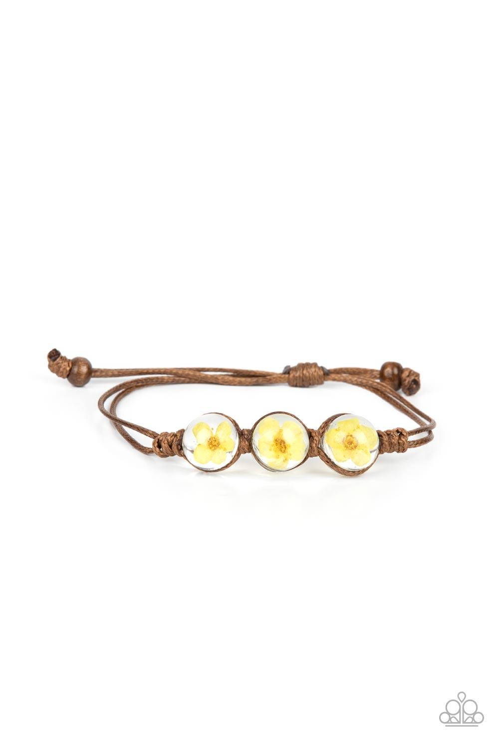 Prairie Persuasion Yellow Bracelet - Jewelry by Bretta