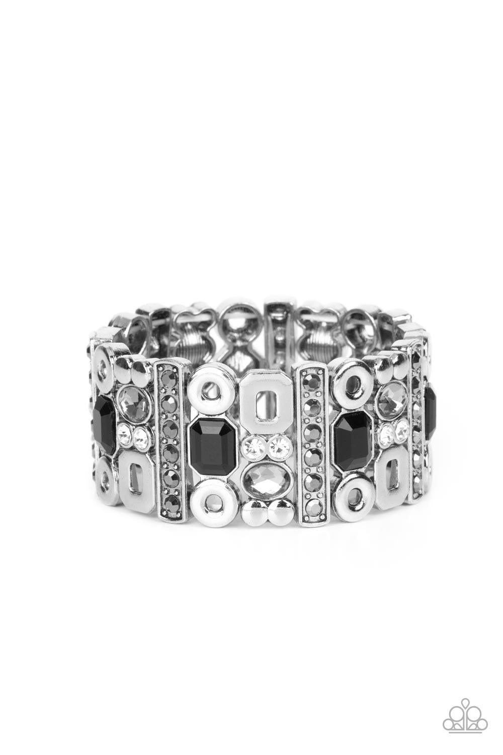 Dynamically Diverse Black Bracelet - Jewelry by Bretta