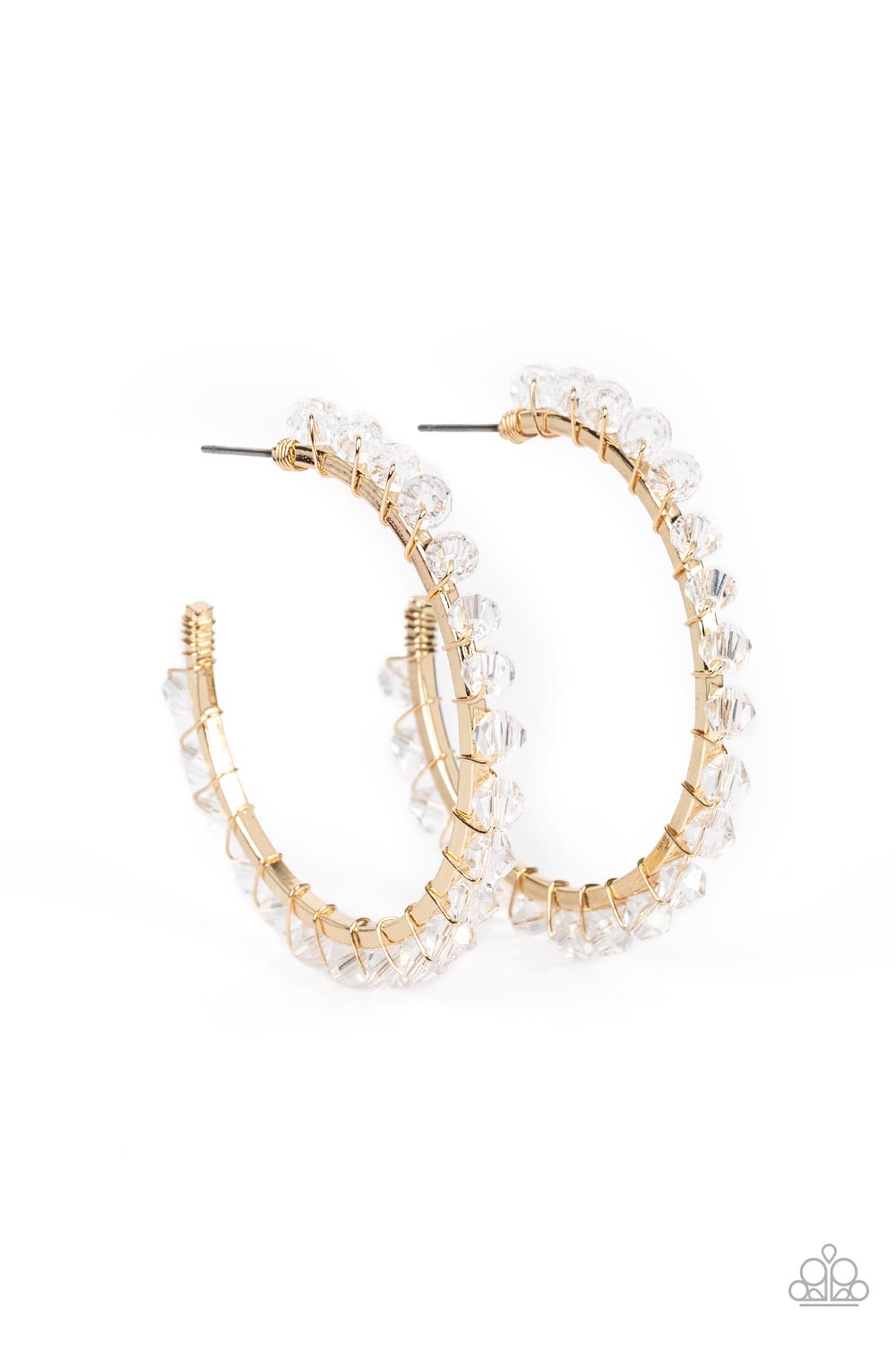 Halo Hustle Gold Hoop Earrings - Jewelry by Bretta