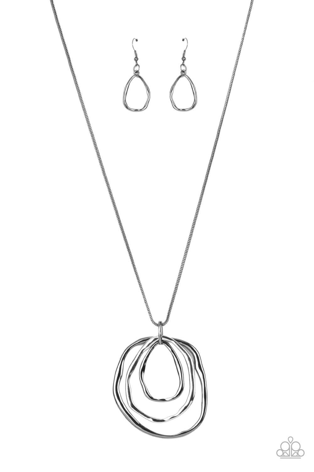 Revamped Relic Black Necklace - Jewelry by Bretta