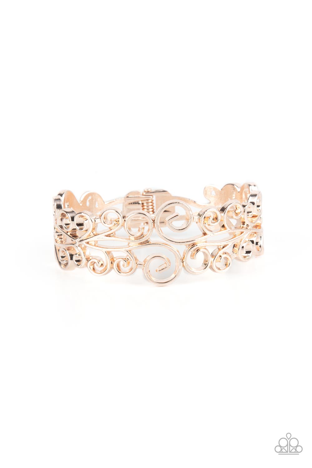Dressed to FRILL Rose Gold Bracelet - Jewelry by Bretta