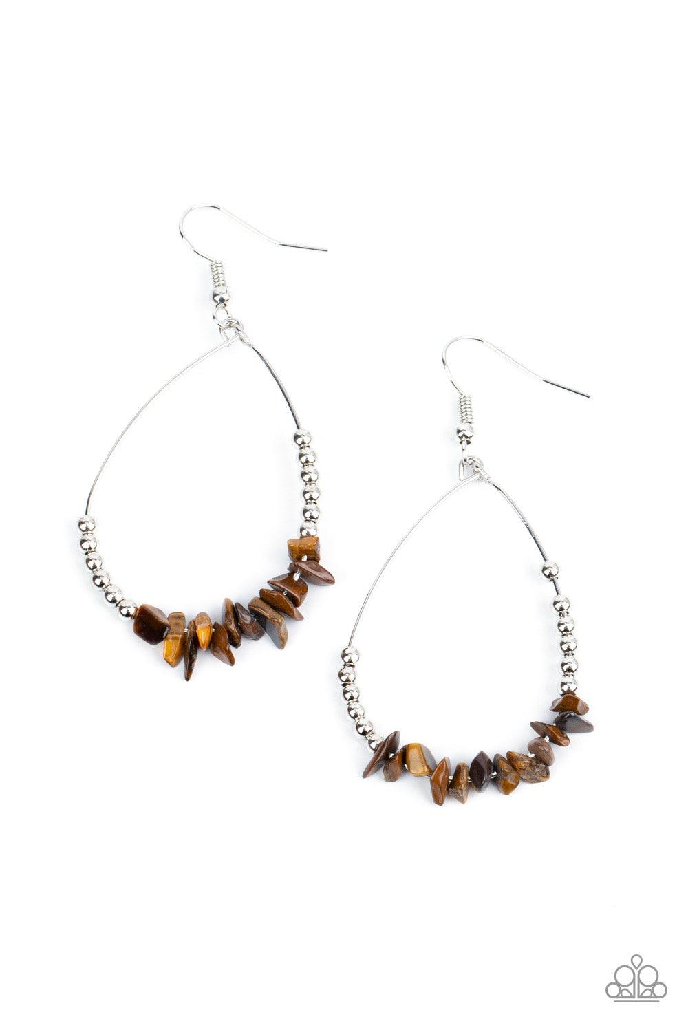 Tasteful Tassel Silver Earrings - Jewelry by Bretta