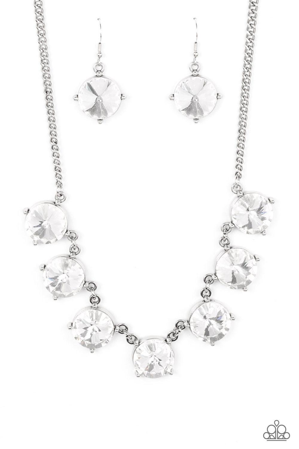 The SHOWCASE Must Go On White Necklace - Jewelry by Bretta