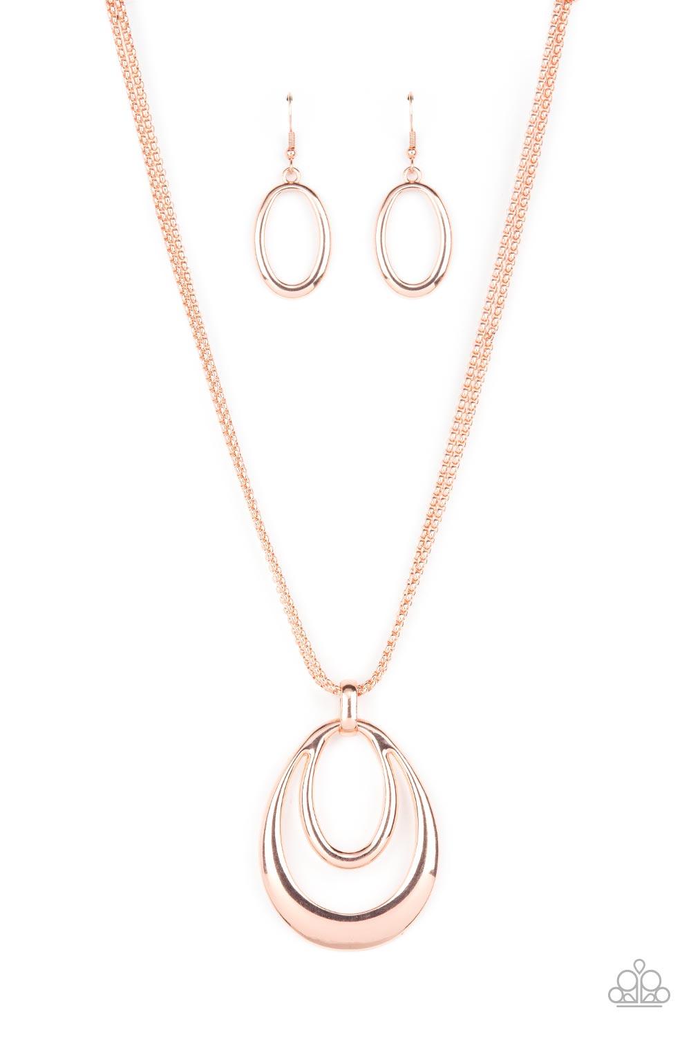 Suburban Storm Copper Necklace - Jewelry by Bretta