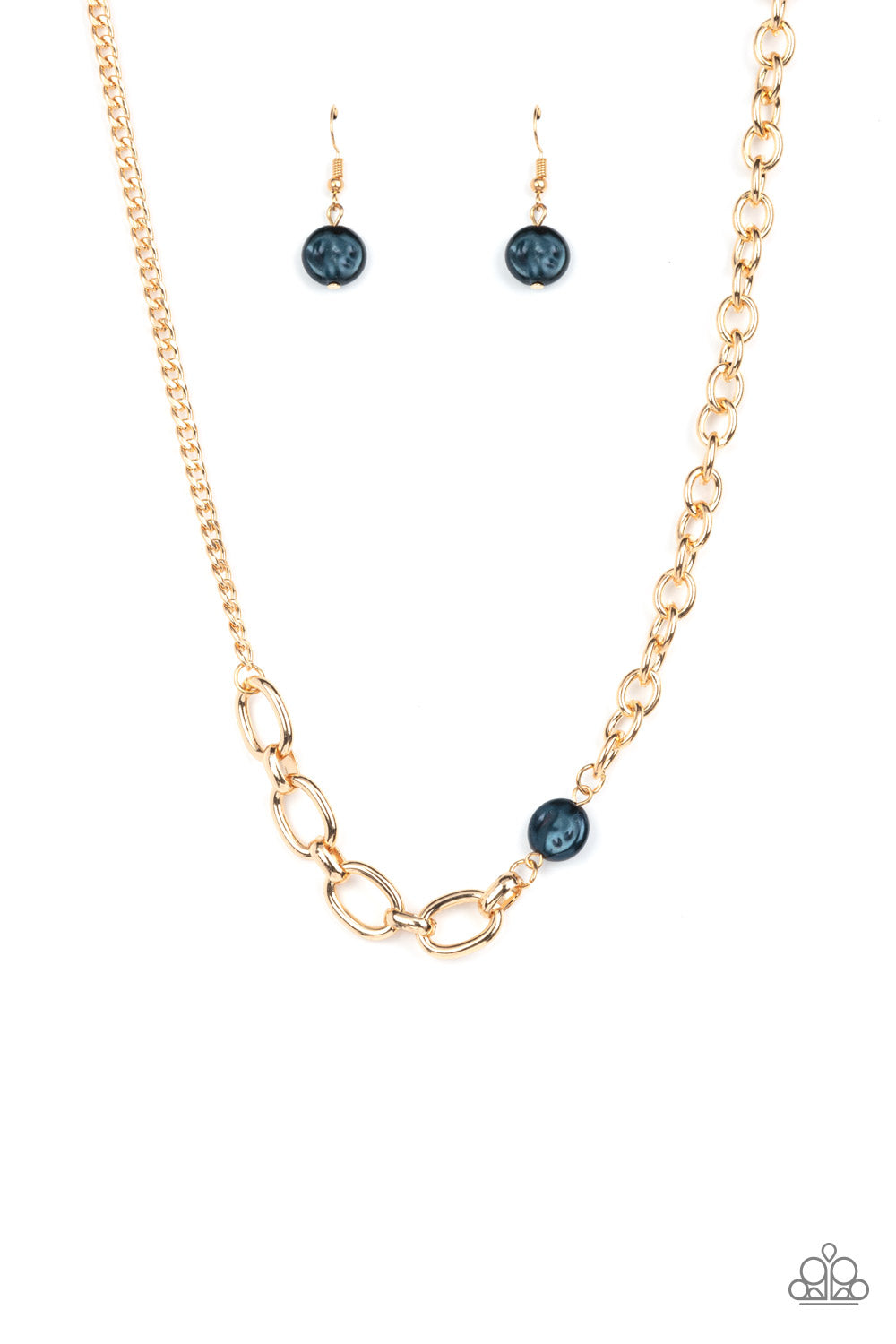 Picnic in Paris Blue Necklace - Jewelry by Bretta