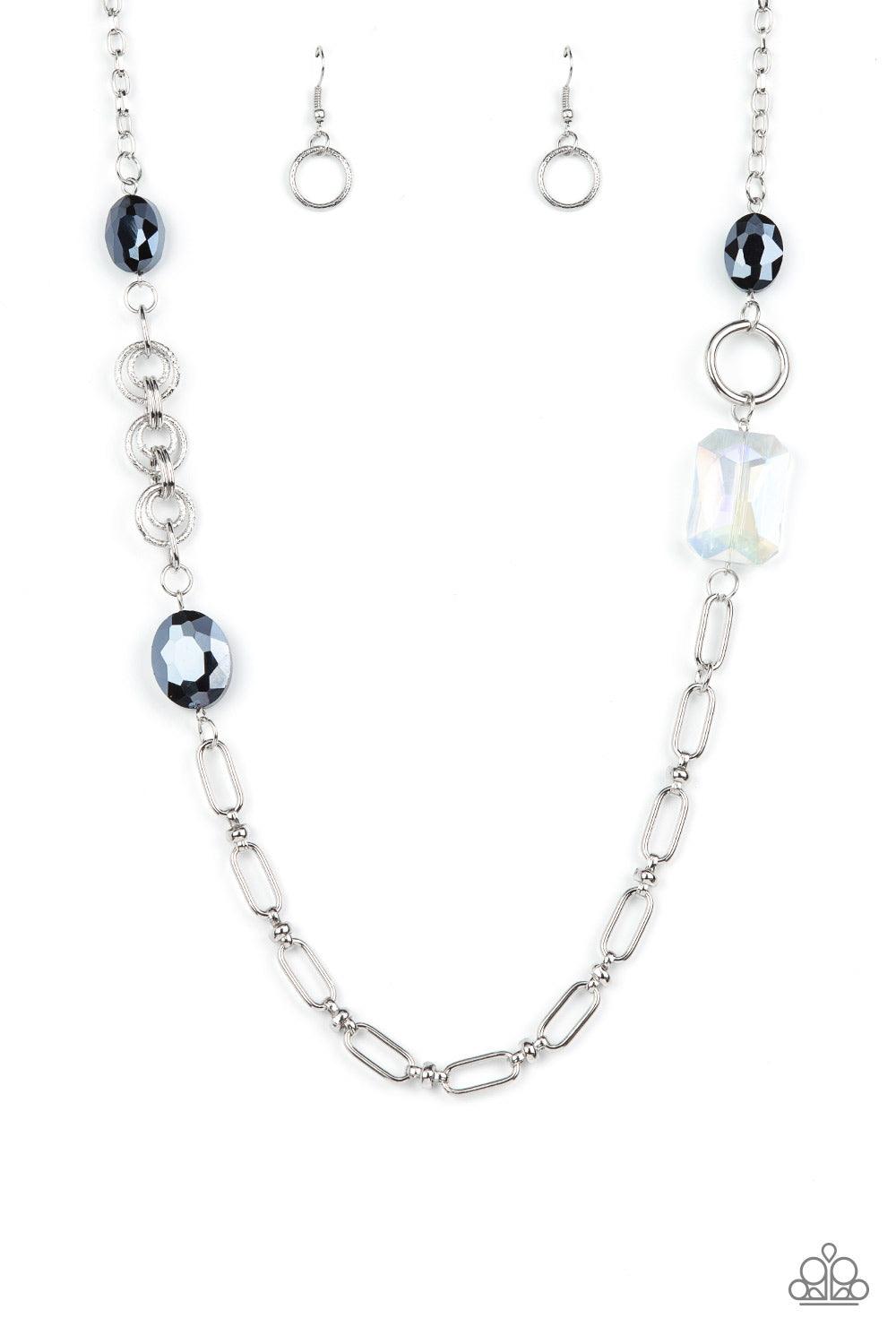 Famous and Fabulous Blue Necklace - Jewelry by Bretta