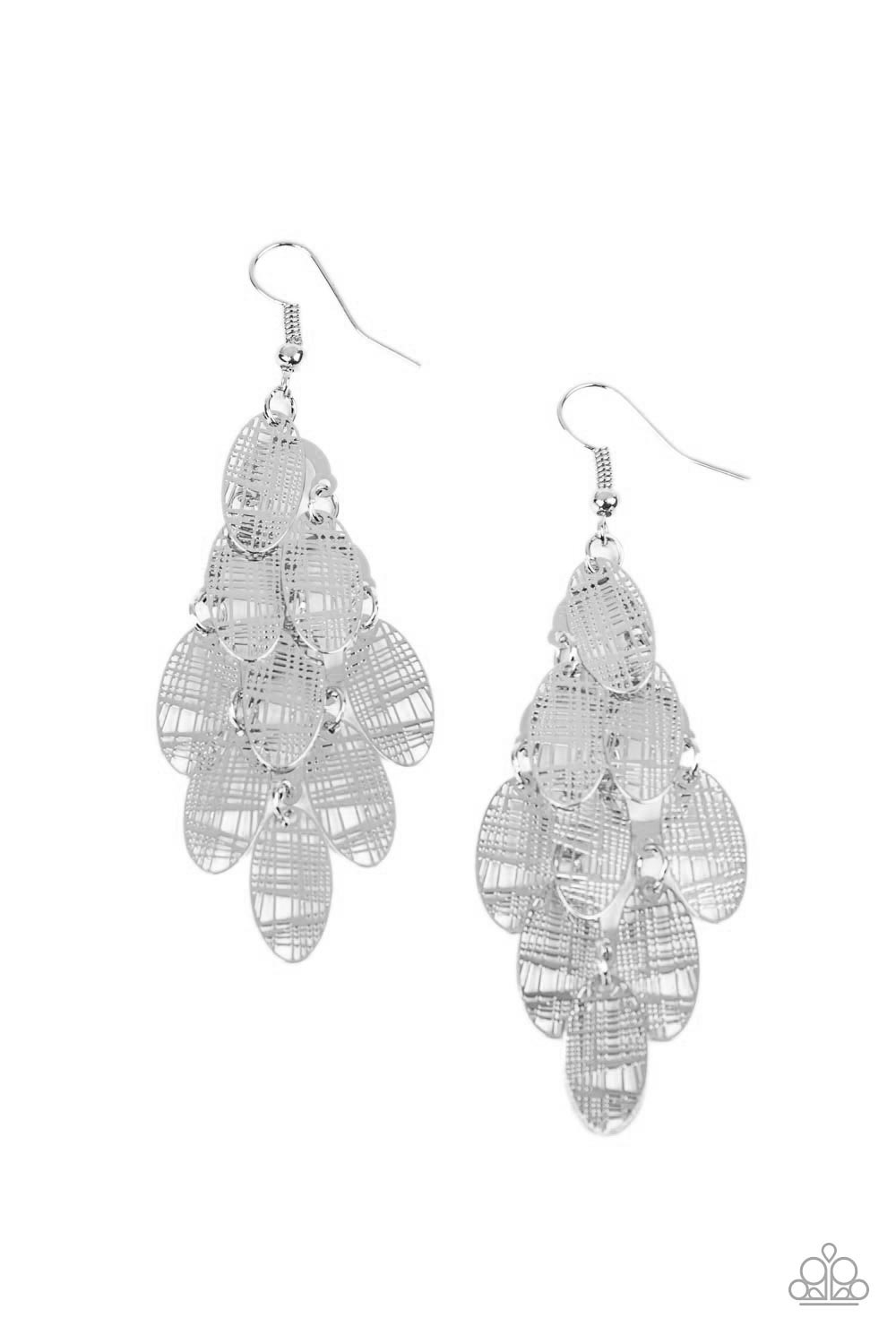 Cross It Off My List Silver Earrings - Jewelry by Bretta