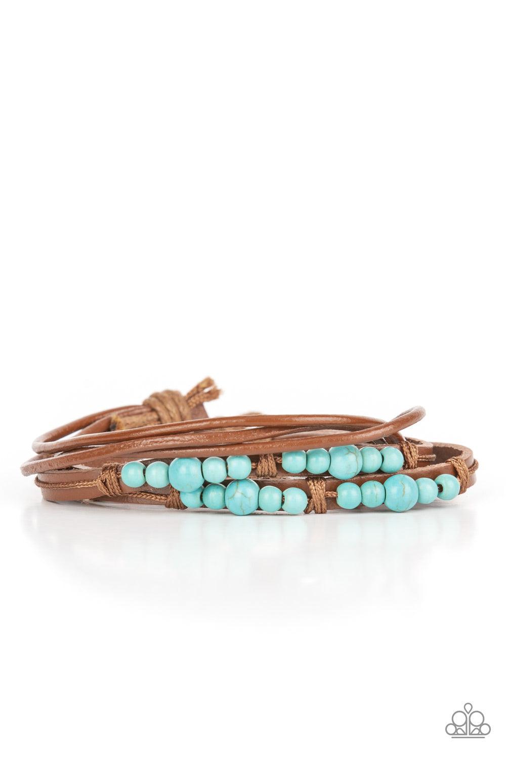 Quaintly Quarry Blue Bracelet - Jewelry by Bretta