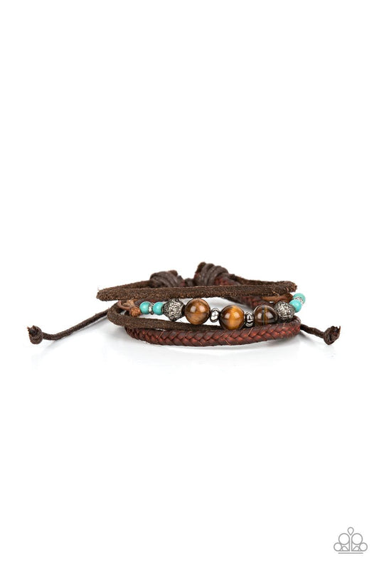 Tundra Tracker Blue Bracelet - Jewelry by Bretta