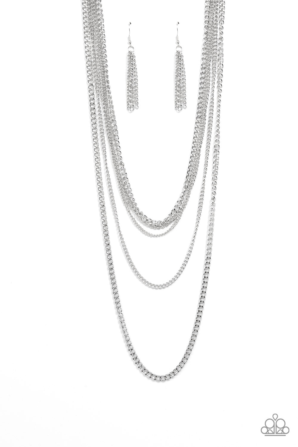 Top of the Food Chain Silver Necklace - Jewelry by Bretta