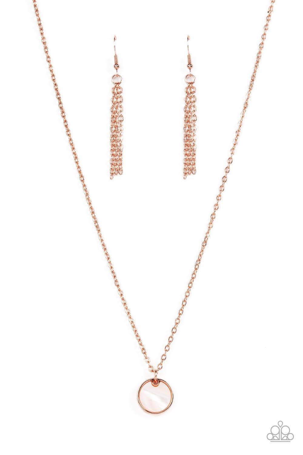 New Age Nautical Copper Necklace - Jewelry by Bretta