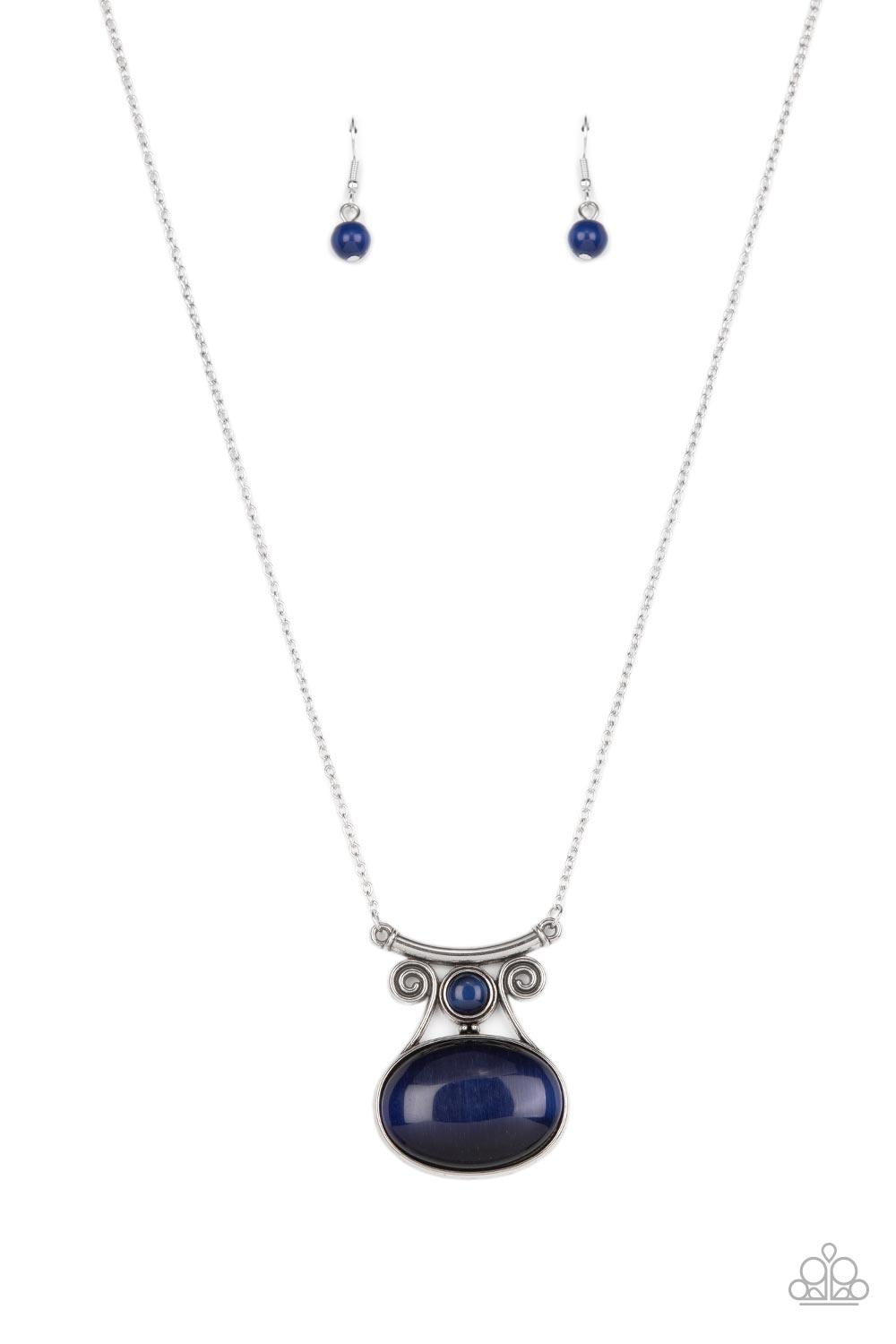 One DAYDREAM At A Time Blue Necklace - Jewelry by Bretta
