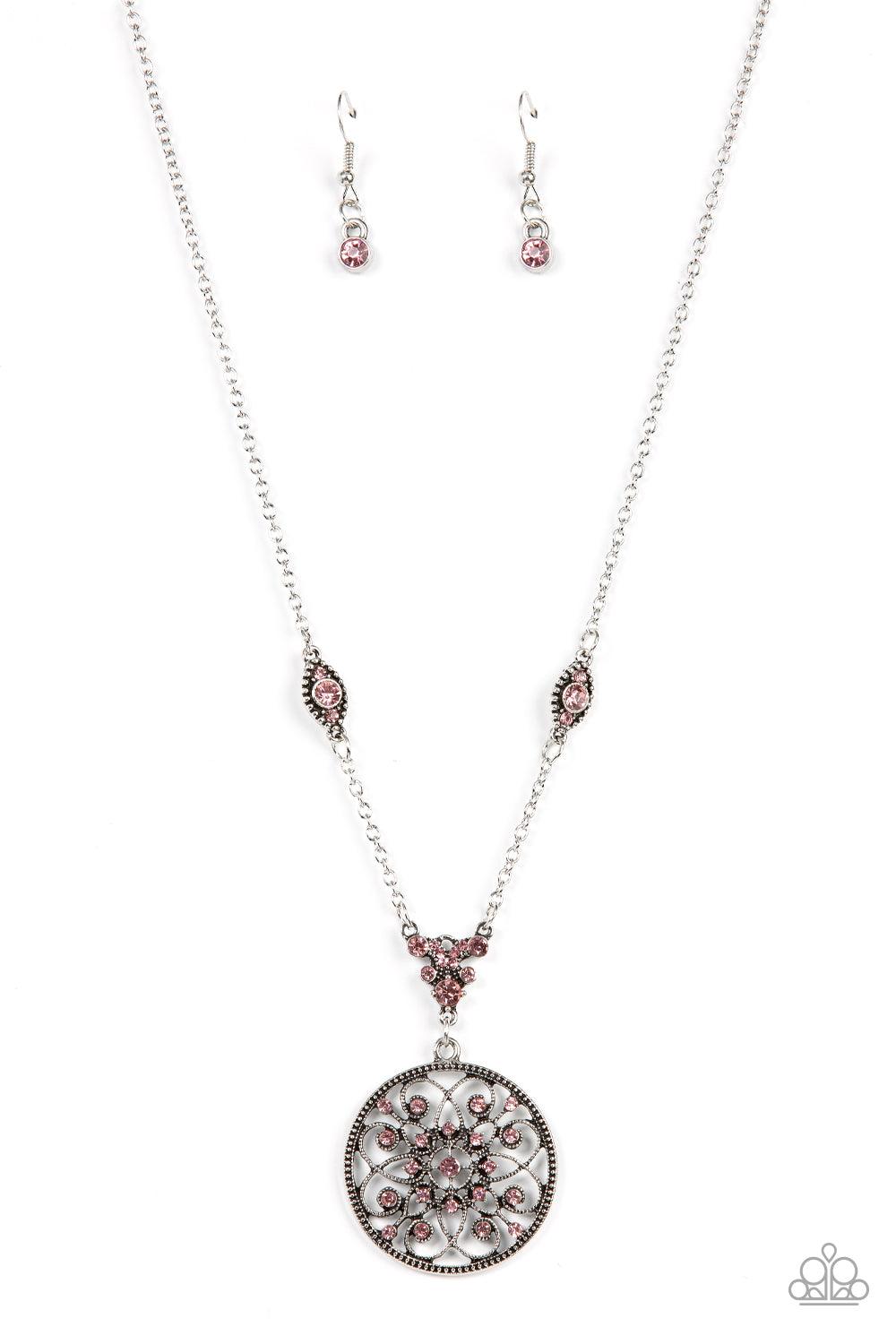 TIMELESS Traveler Pink Necklace - Jewelry by Bretta