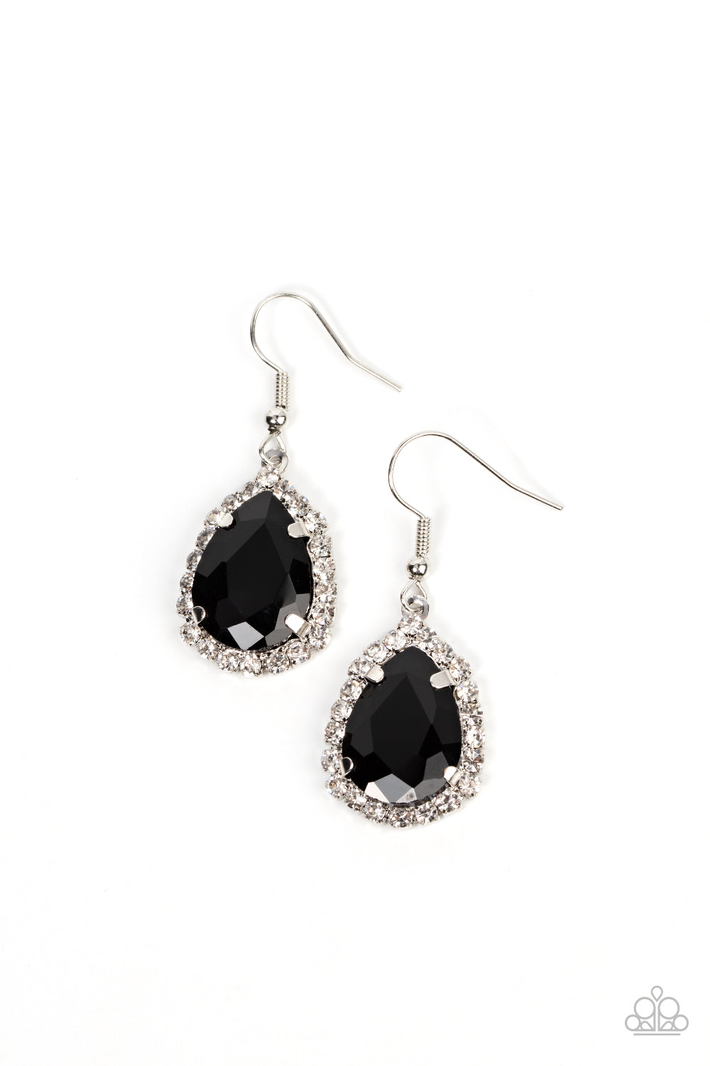 Bippity Boppity BOOM! Black Earrings - Jewelry by Bretta