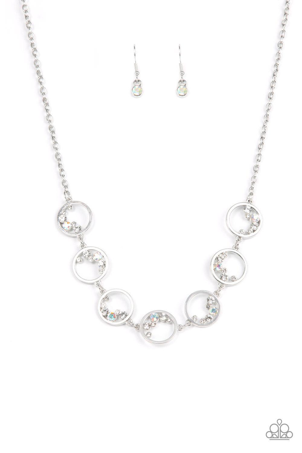 Blissfully Bubbly White Necklace - Jewelry by Bretta