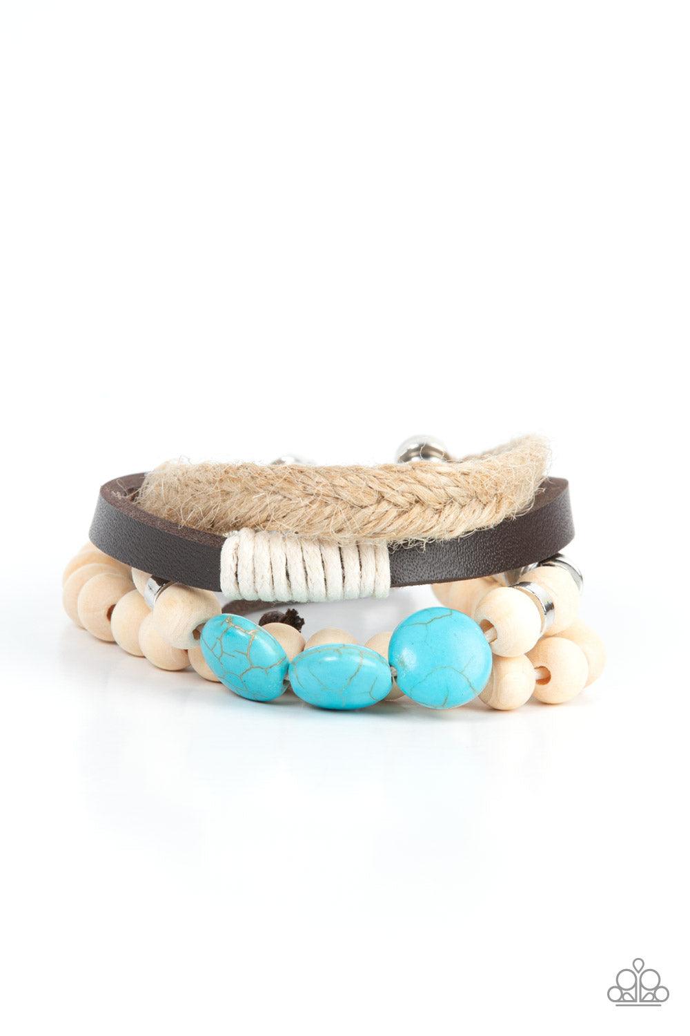 DRIFTER Away Blue Bracelet - Jewelry by Bretta