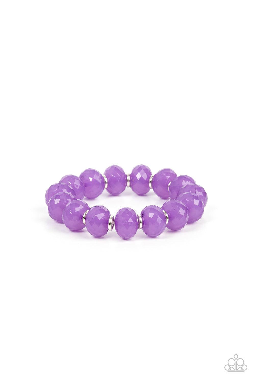 This is My Jam! Purple Bracelet - Jewelry by Bretta