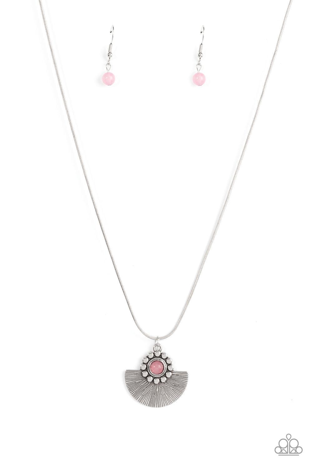 Magnificent Manifestation Pink Necklace - Jewelry by Bretta