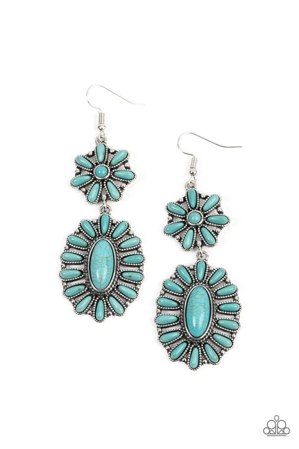 Richly Rustler Blue Earrings - Jewelry by Bretta