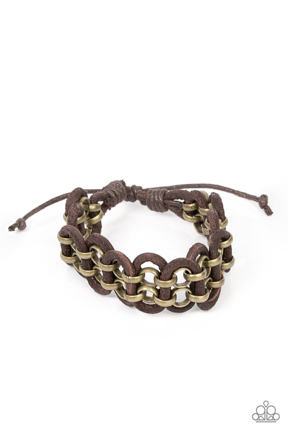 Roaming Rover Brass Urban Bracelet - Jewelry by Bretta