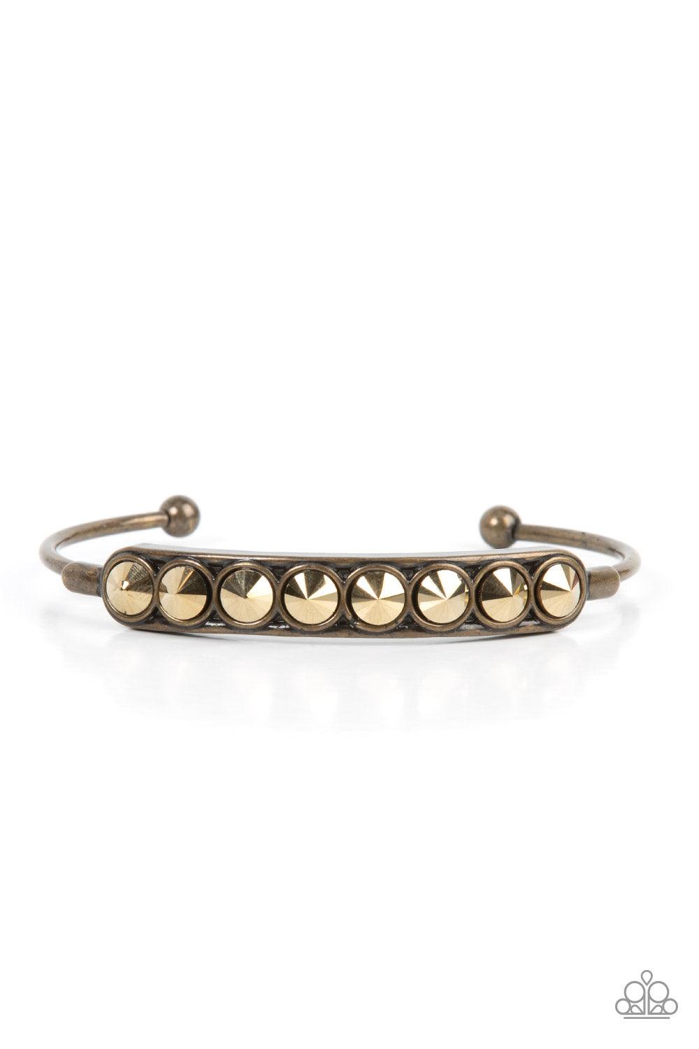 Vertigo Views Brass Bracelet - Jewelry by Bretta