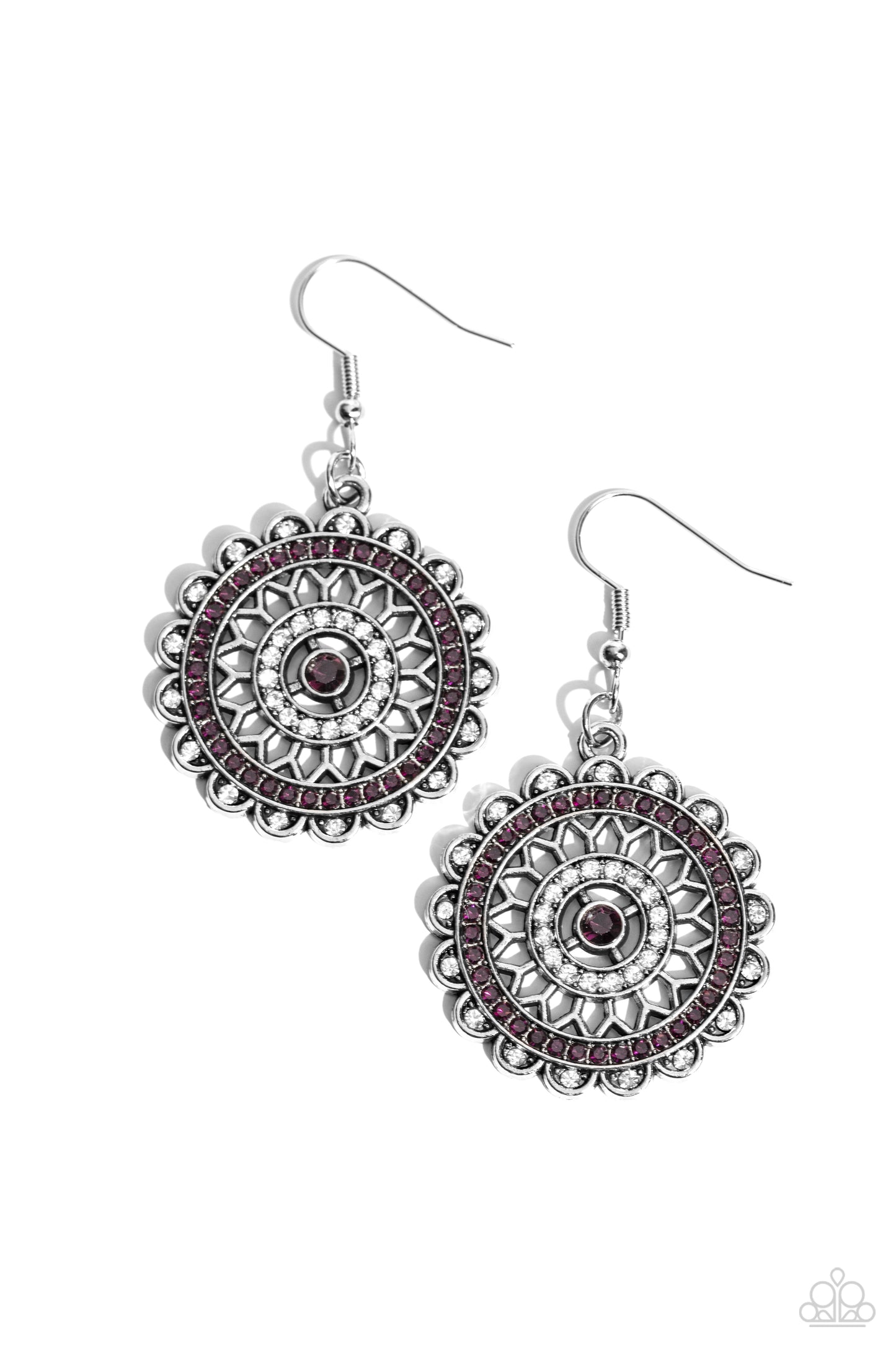 Twinkly Translation Purple Earrings - Jewelry by Bretta