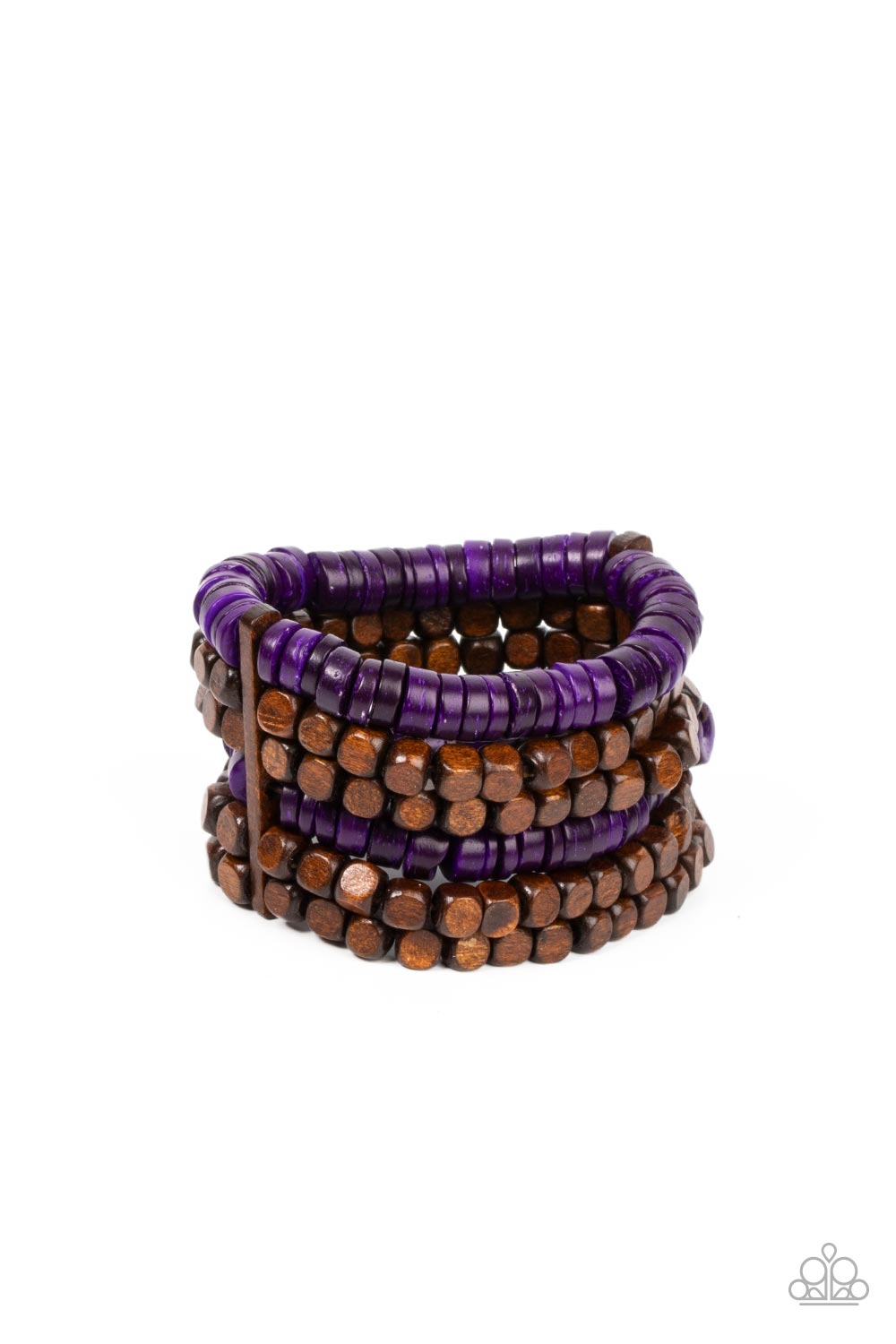 Fiji Fiesta Purple Bracelet - Jewelry by Bretta