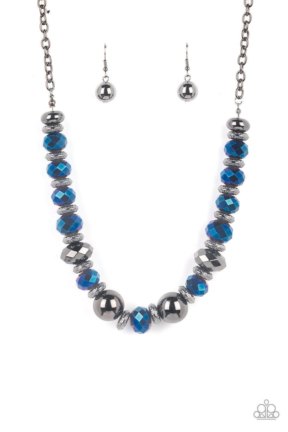 Interstellar Influencer Blue Necklace - May Life of the Party - Jewelry by Bretta