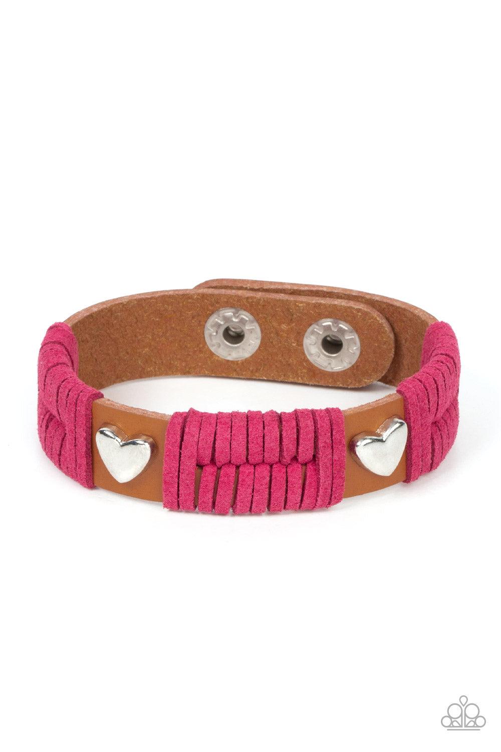 Lusting for Wanderlust Pink Bracelet - Jewelry by Bretta