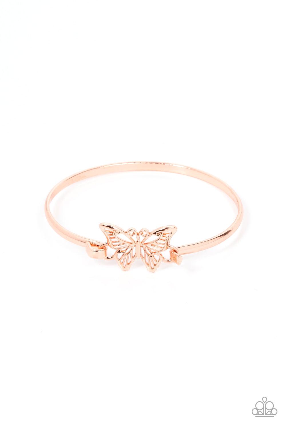 Did I FLUTTER? Copper Bracelet - Jewelry by Bretta