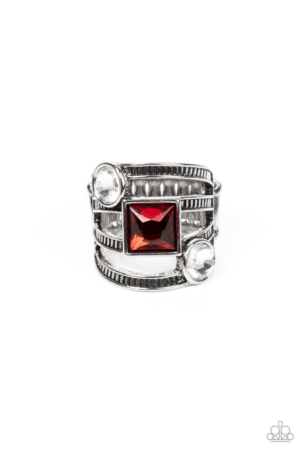 Galactic Governess Red Ring - Jewelry by Bretta