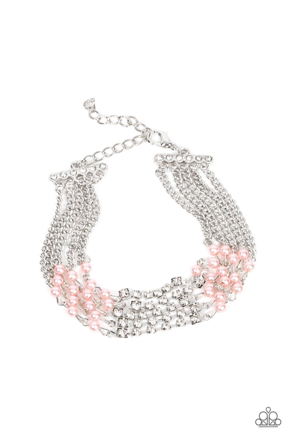 Experienced in Elegance Pink Bracelet - Jewelry by Bretta