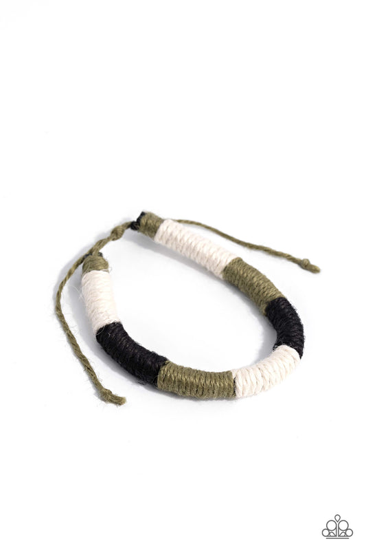 Cast Away Adventure Green Bracelet - Jewelry by Bretta