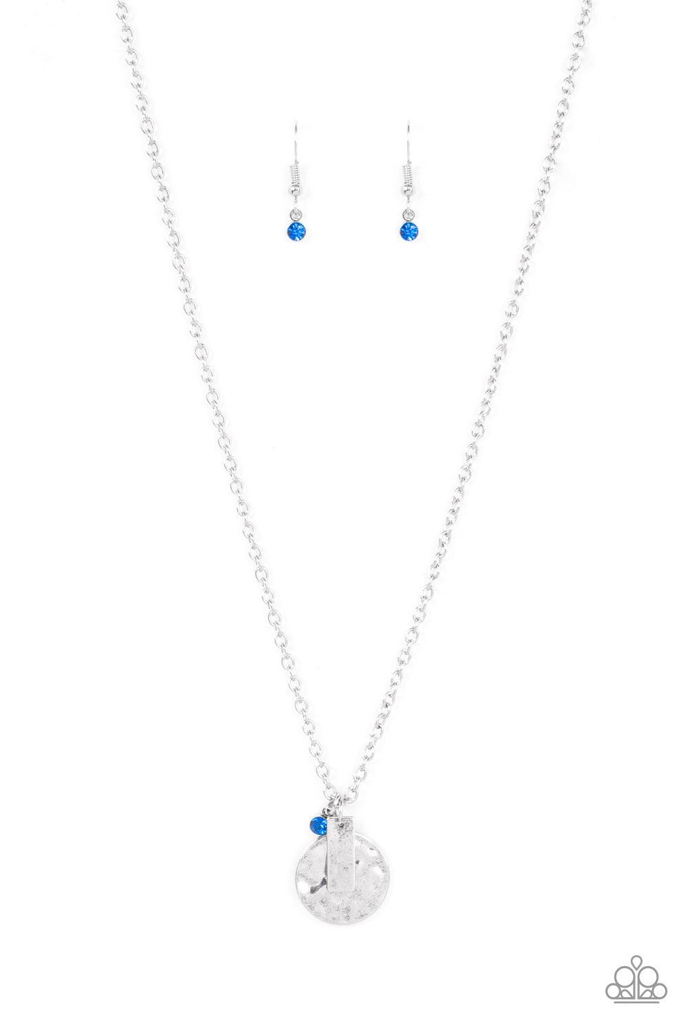 Minimal EFFORTLESS Blue Necklace - Jewelry by Bretta