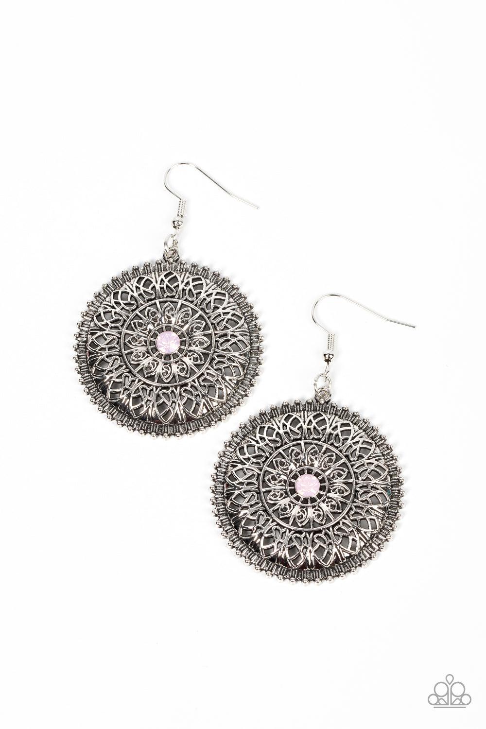 Spellbinding Botanicals Pink Earrings - Jewelry by Bretta