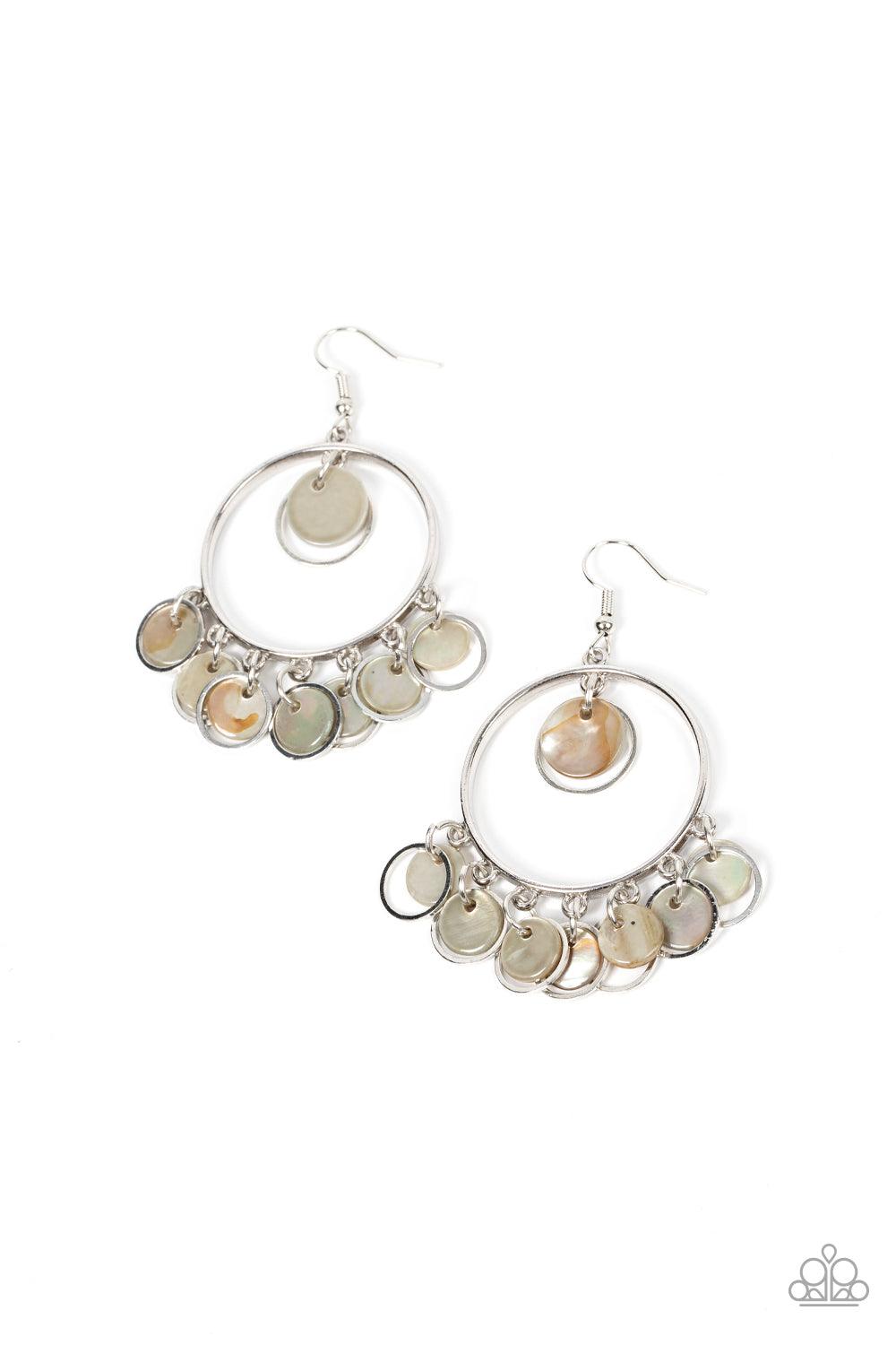 Cabana Charm Silver Earrings - Jewelry by Bretta