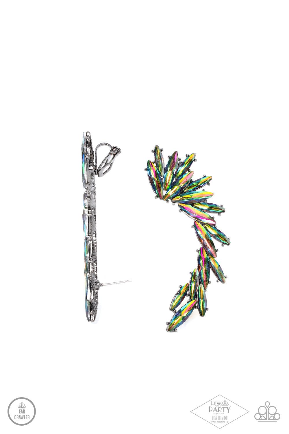 Because ICE Said So Multi Ear Crawler Earrings - Jewelry by Bretta