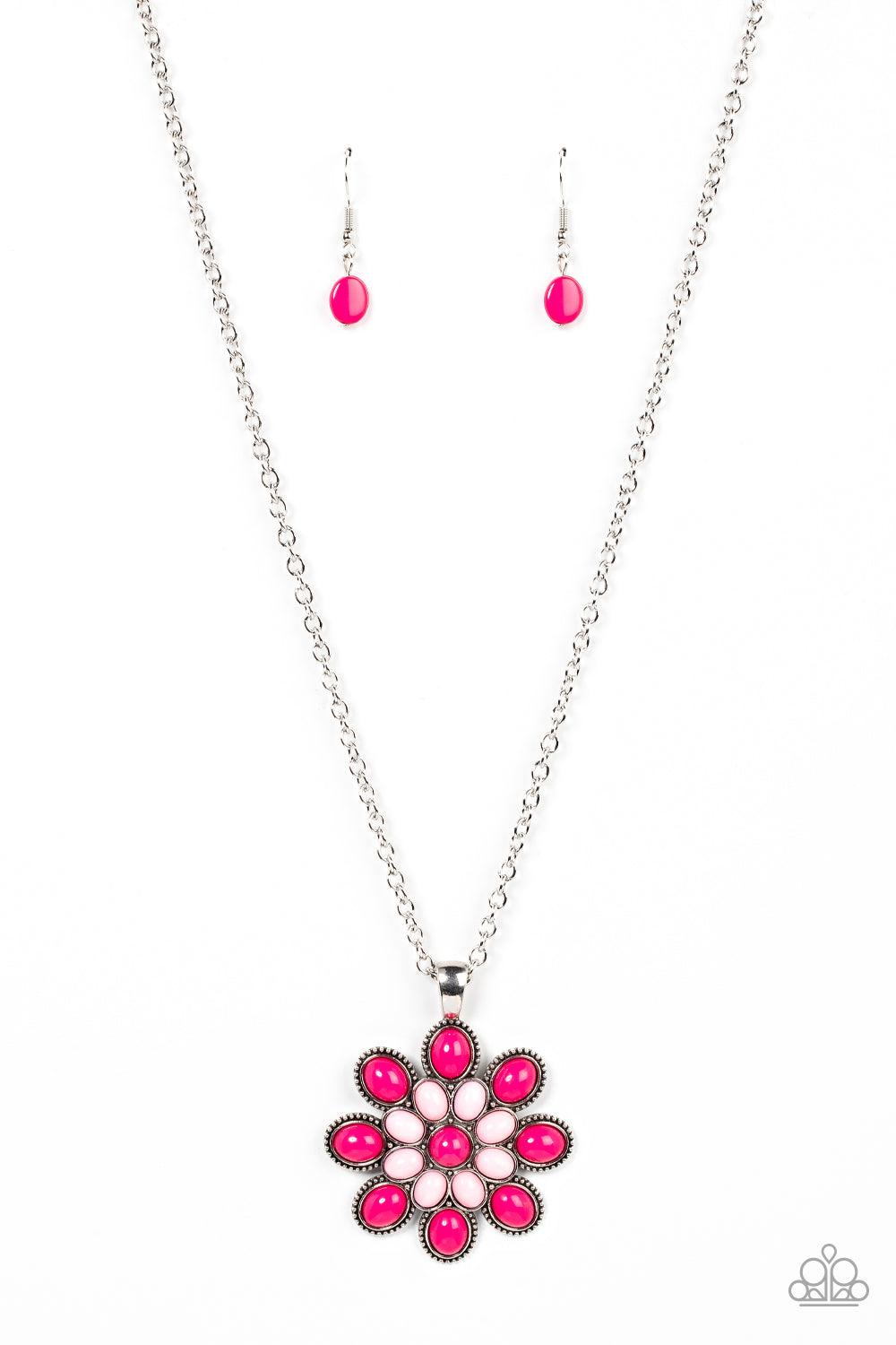 In the MEADOW of Nowhere Pink Necklace - Jewelry by Bretta