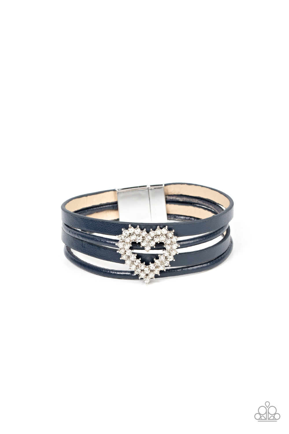 Wildly in Love Blue Bracelet - Jewelry by Bretta