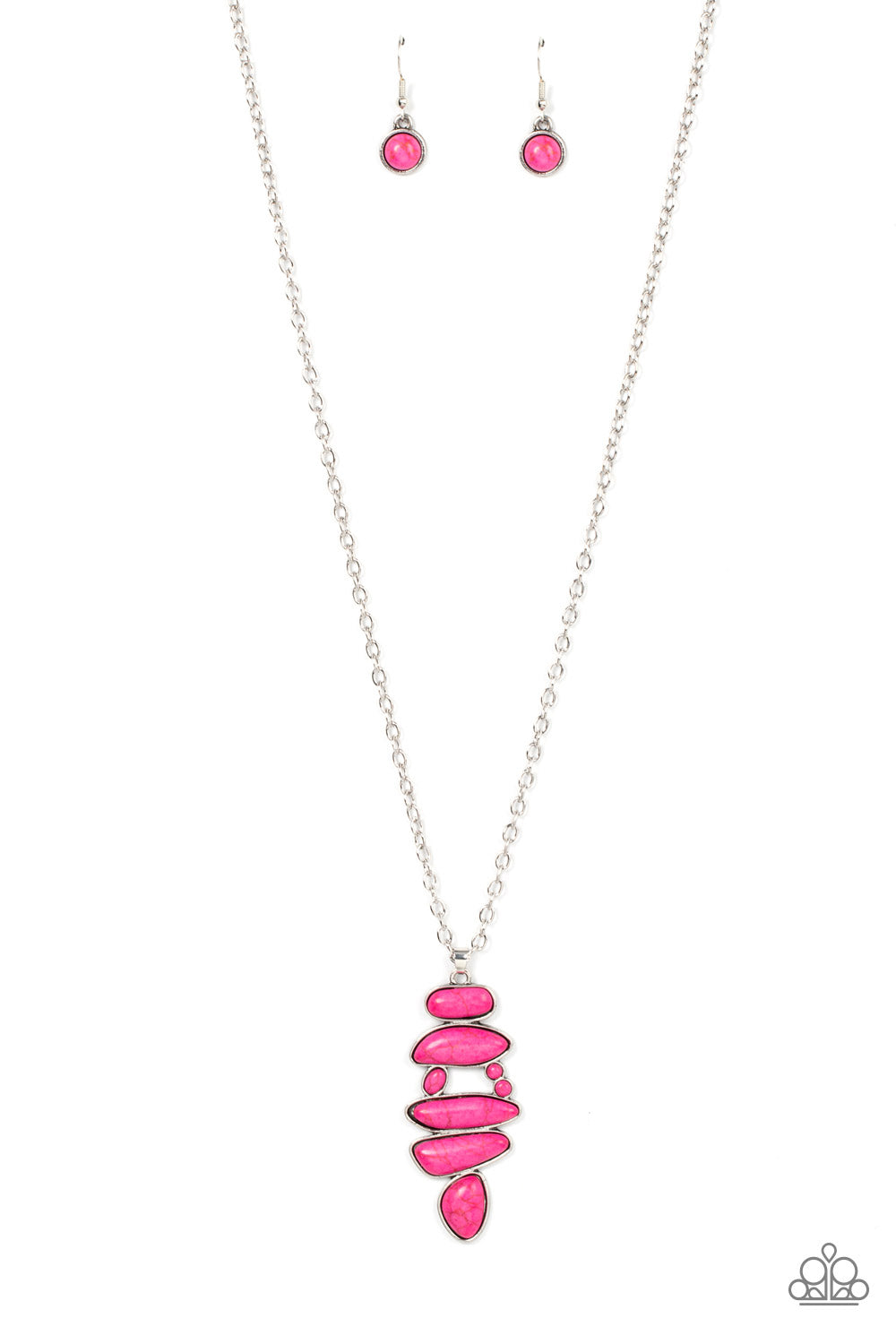 Mojave Mountaineer Pink Necklace - Jewelry by Bretta