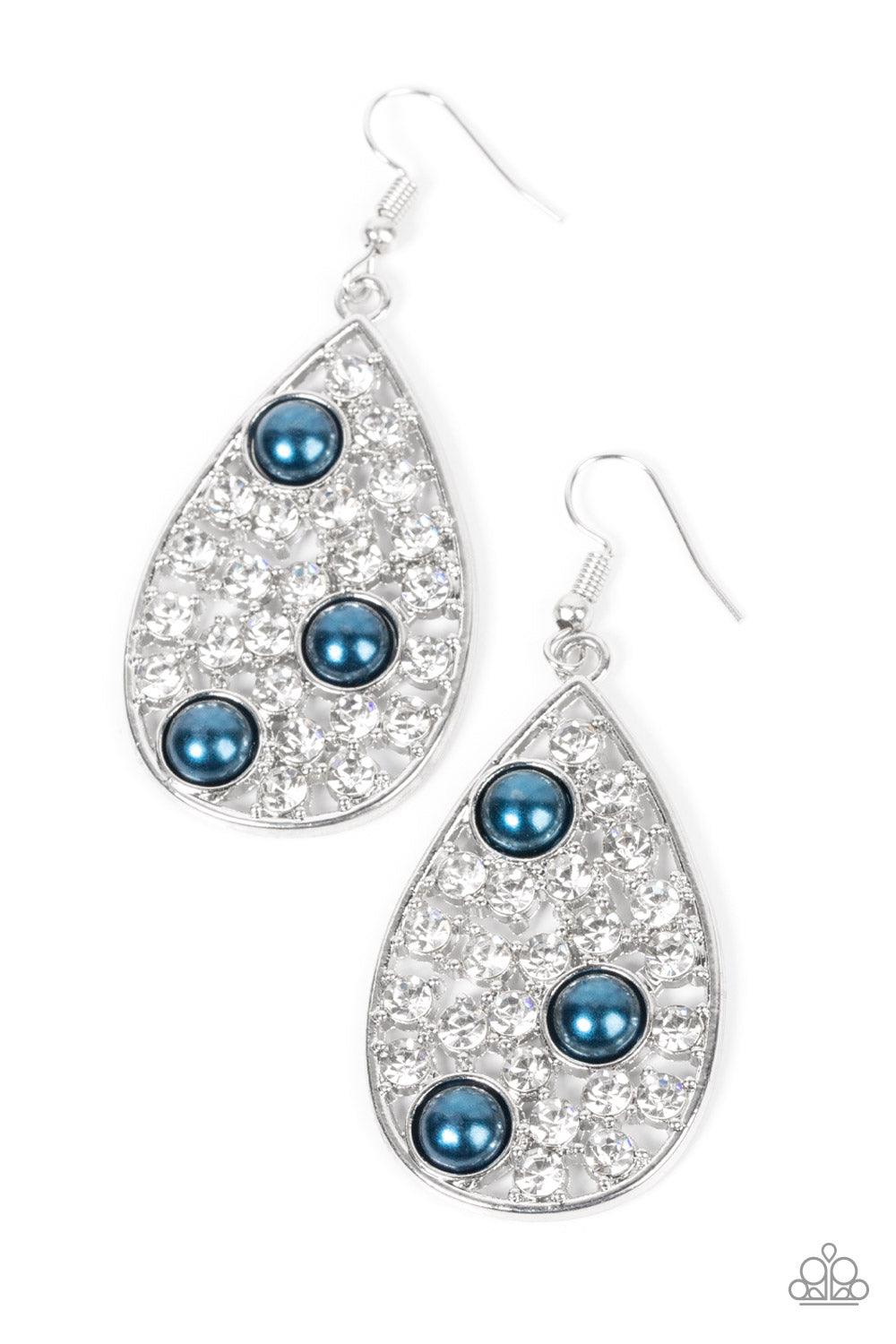 Bauble Burst Blue Earrings - Jewelry by Bretta