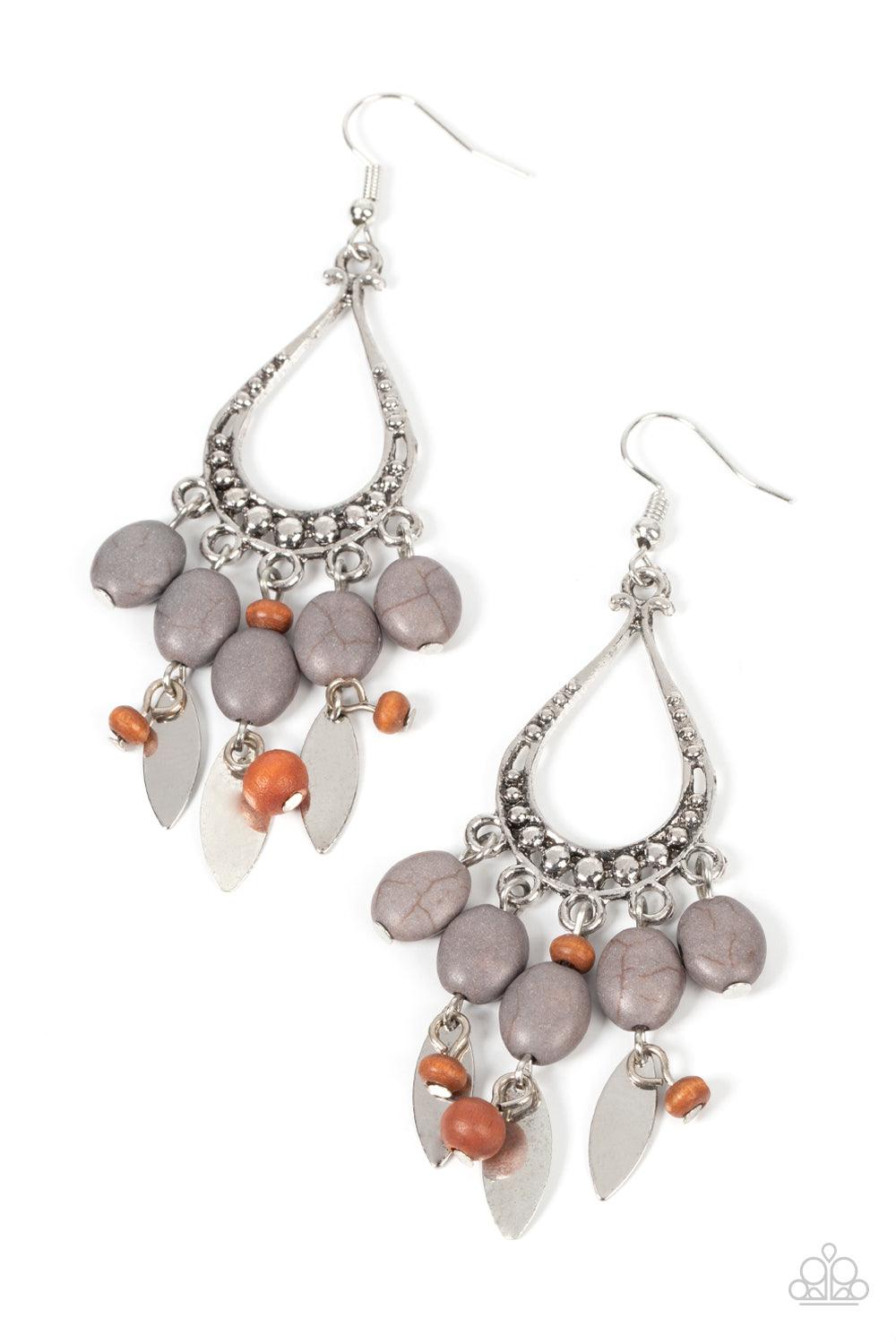 Adobe Air Silver Earrings - Jewelry by Bretta