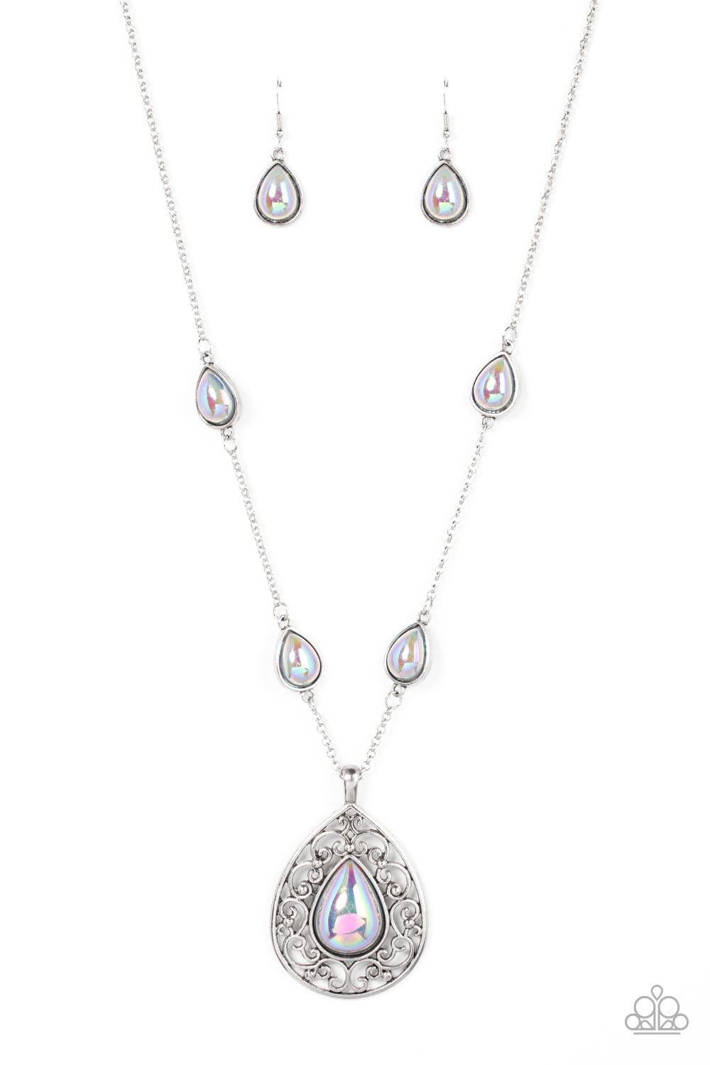 Magical Masquerade Silver Necklace - Jewelry by Bretta