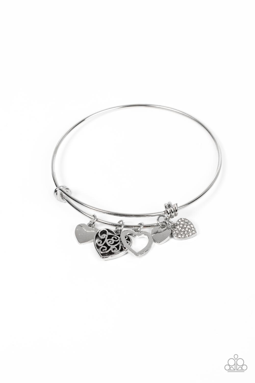 Im Yours White Bracelet - Jewelry by Bretta