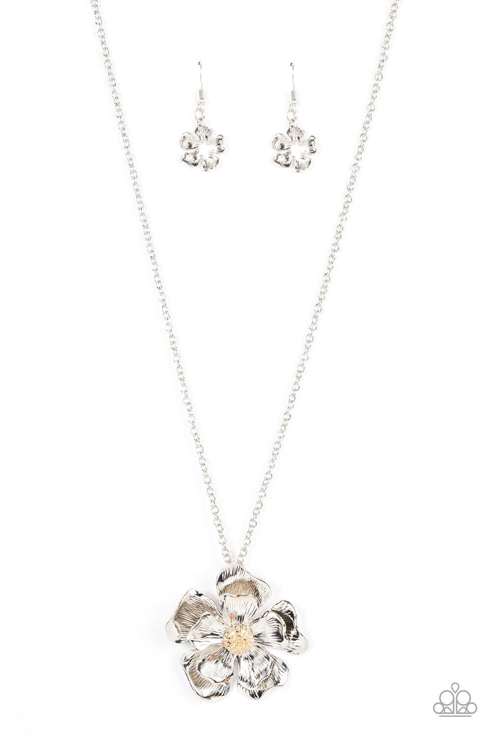Homegrown Glamour Silver Necklace - Jewelry by Bretta