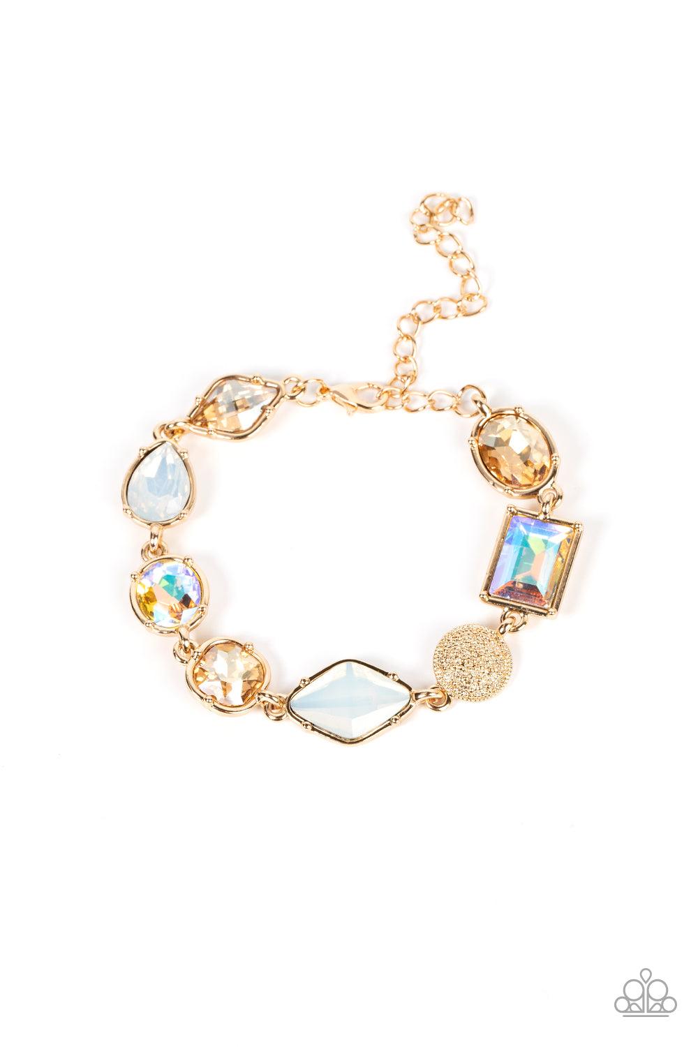 Jewelry Box Bauble Gold Bracelet - Jewelry by Bretta