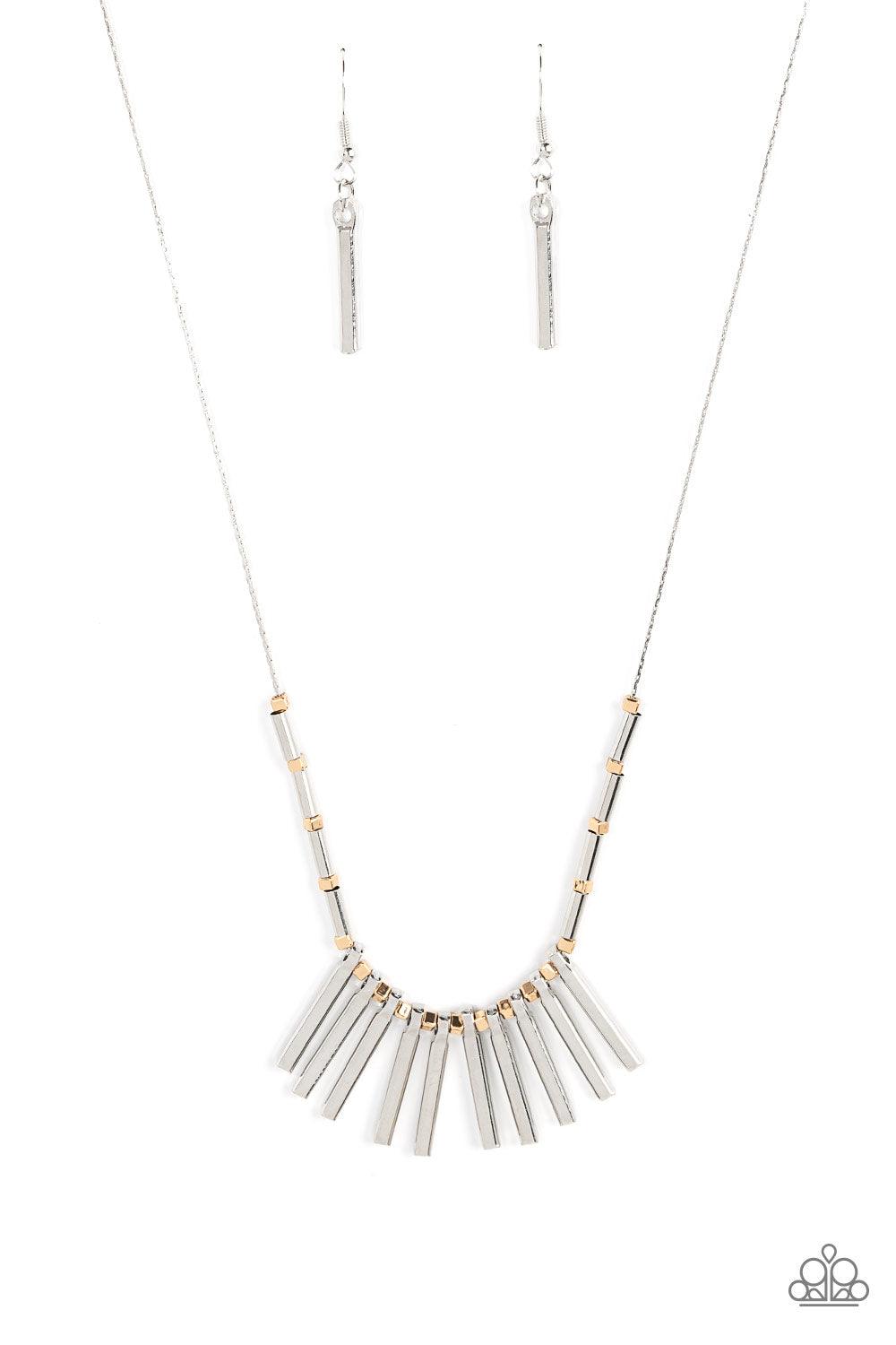 Rustic Hot Rod Silver Necklace - Jewelry by Bretta