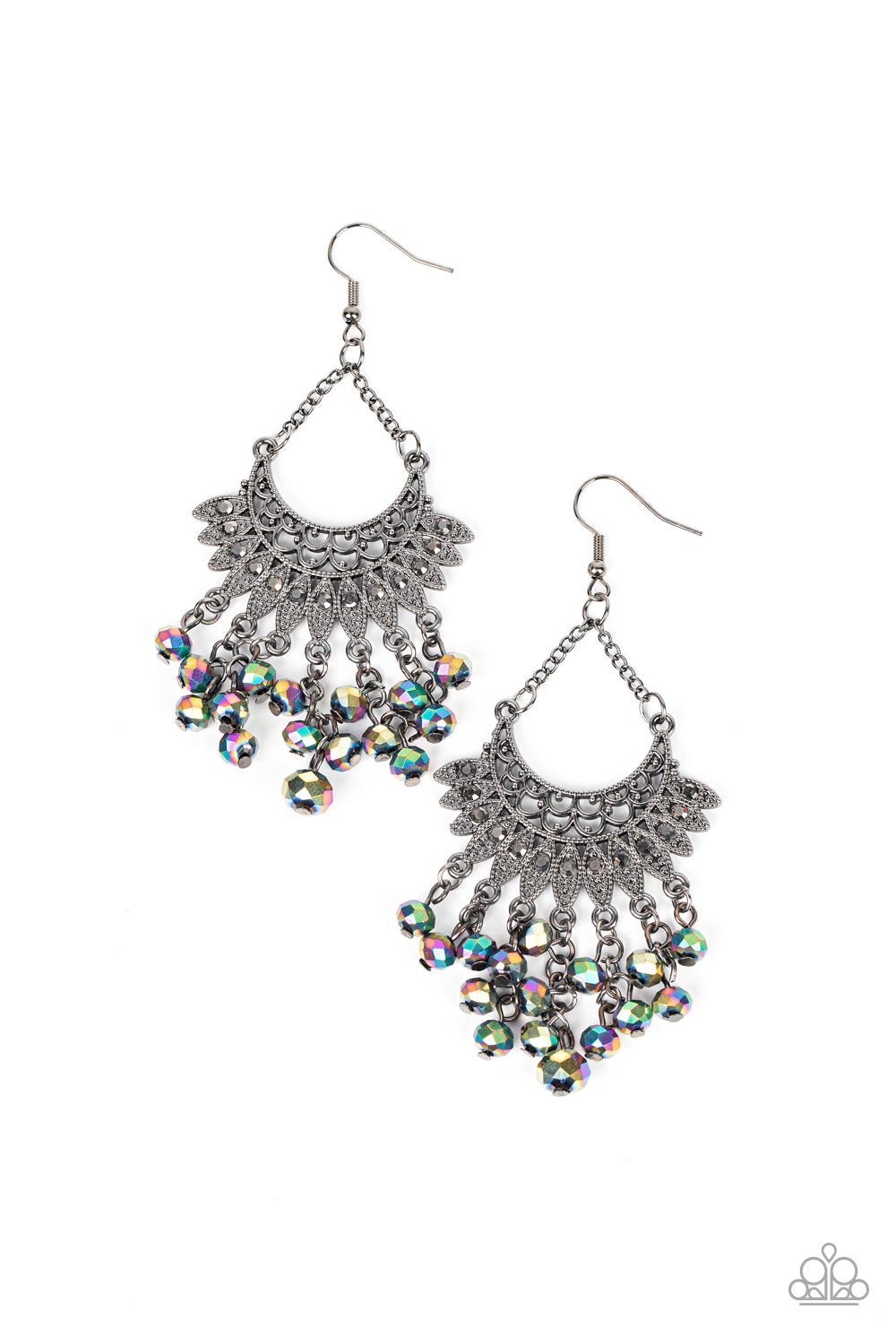 Chromatic Cascade Multi Earrings - Jewelry by Bretta